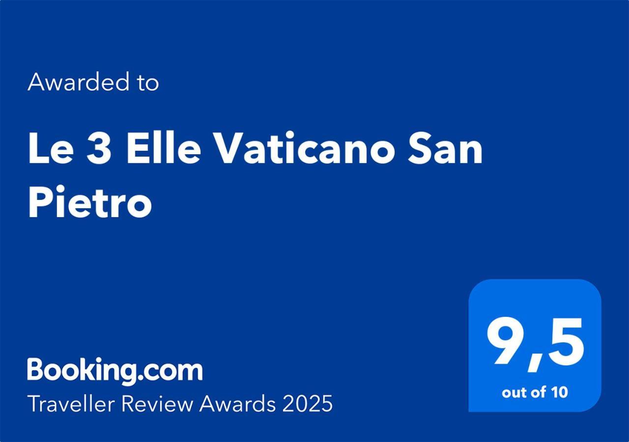Le 3 Elle Vaticano San Pietro Rom Exterior foto