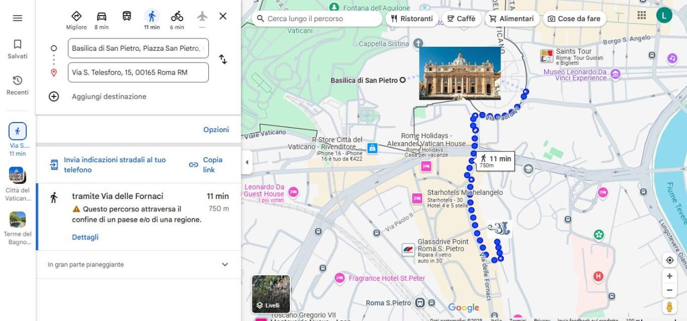 Le 3 Elle Vaticano San Pietro Rom Exterior foto